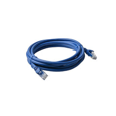 8Ware Cat 6A 7M Blue Ls Ethernet Cable Snagless