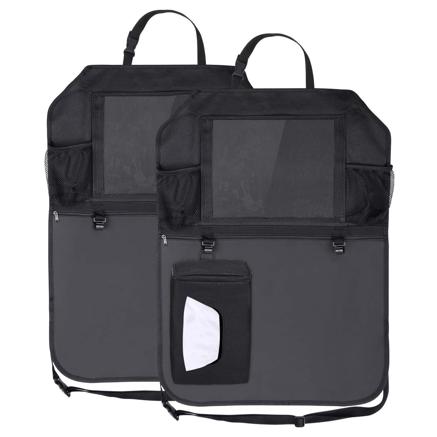 Car Seat Back Storage Seat Anti-kick Cushion Hanging Bag