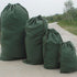 Canvas Drawstring Large Bag Pouch Clothes Dark Green Storage Home Laundry Pack