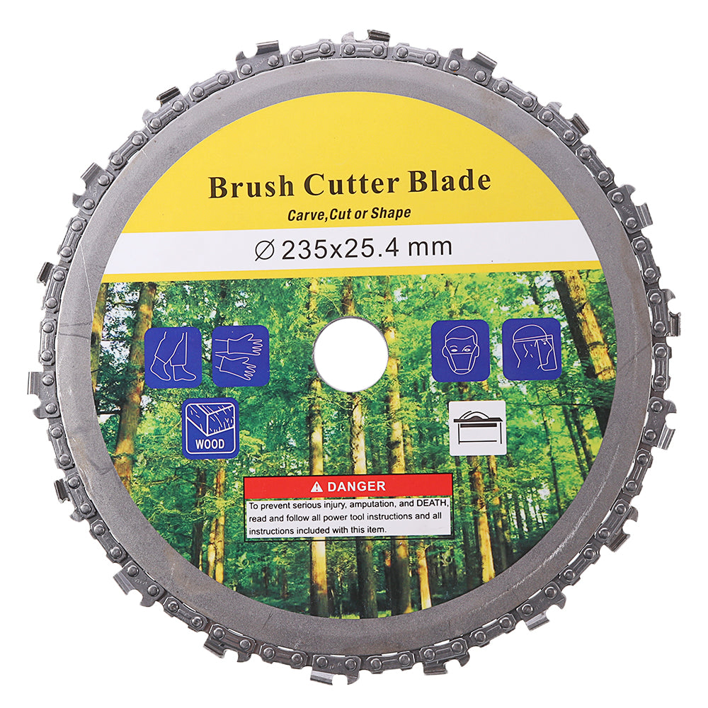 230mm 9 Inch Brush Cutter Blade Chain Disc Grass Trimmer Cutter for Lawn Mower
