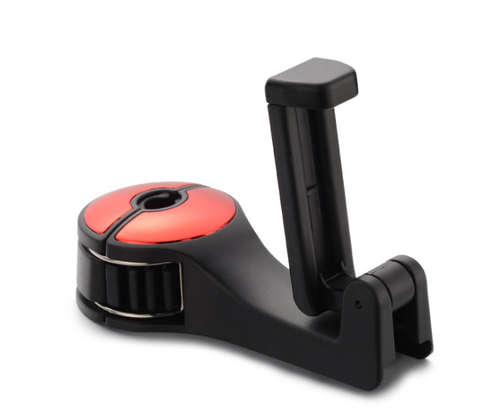 Car Phone Holder Hook Car Creative Rear Headrest Hook Car Lock Type Mobile Phone Holder