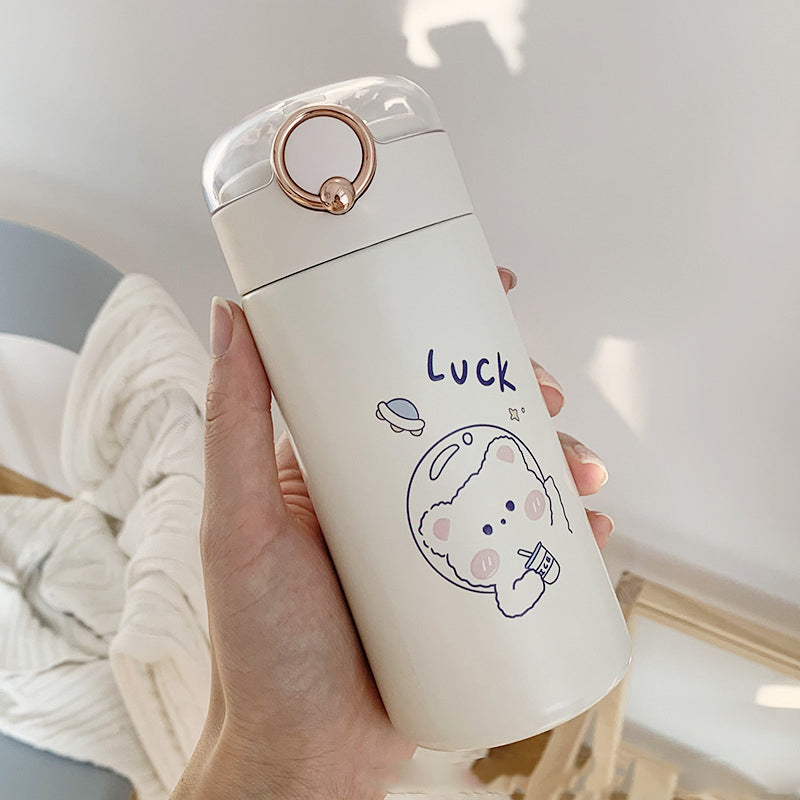 Ladies' Simple And Cute Stainless Steel Water Cup