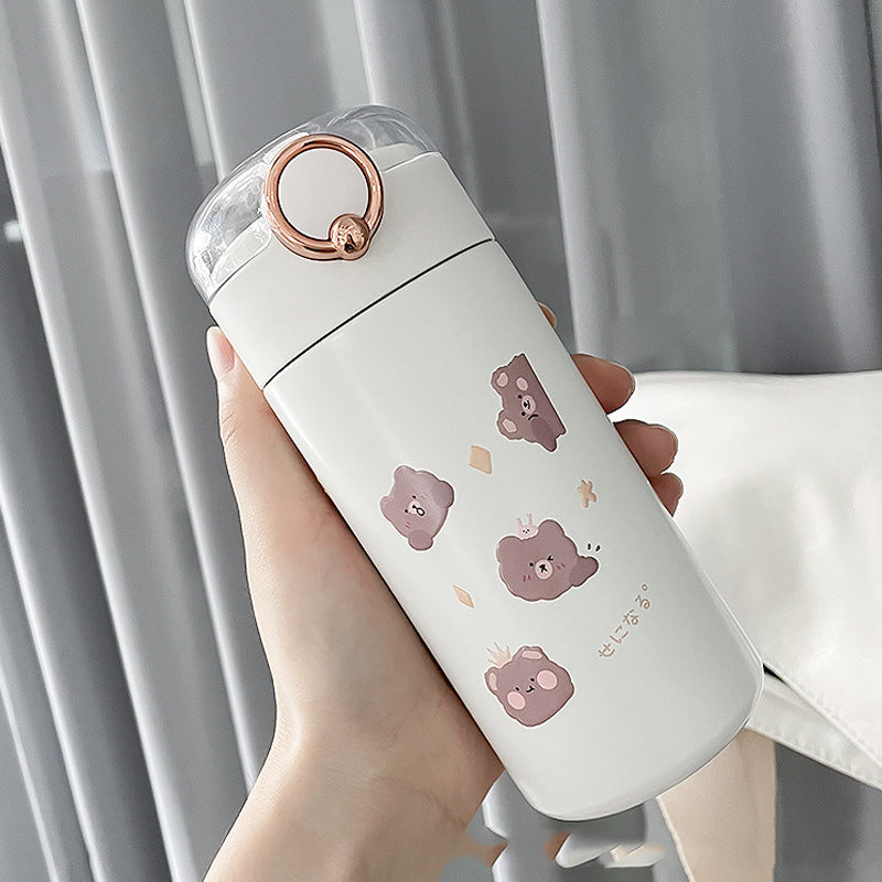 Ladies' Simple And Cute Stainless Steel Water Cup
