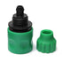 3/8 Inch Garden Water Hose Fast Joint Plastic Spray Nozzle Connector Fitting