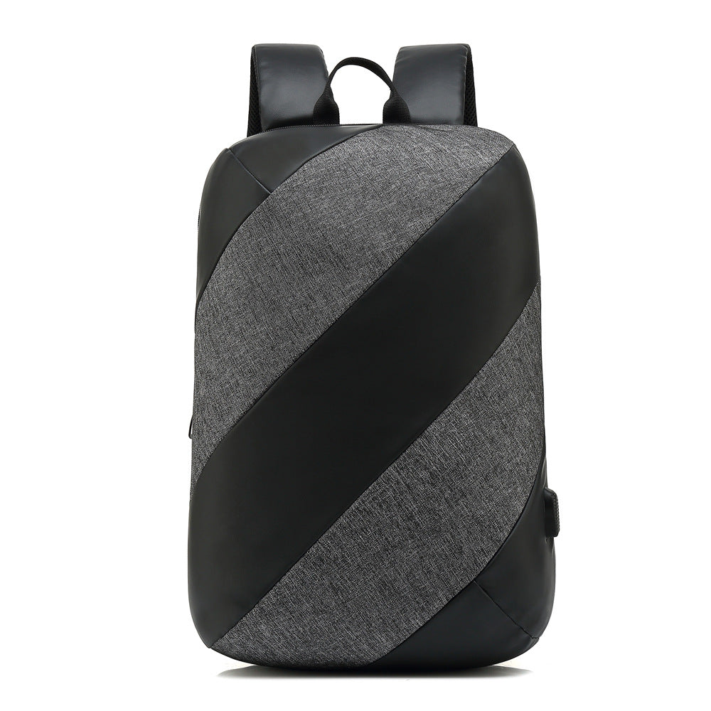 Casual anti-theft backpack male