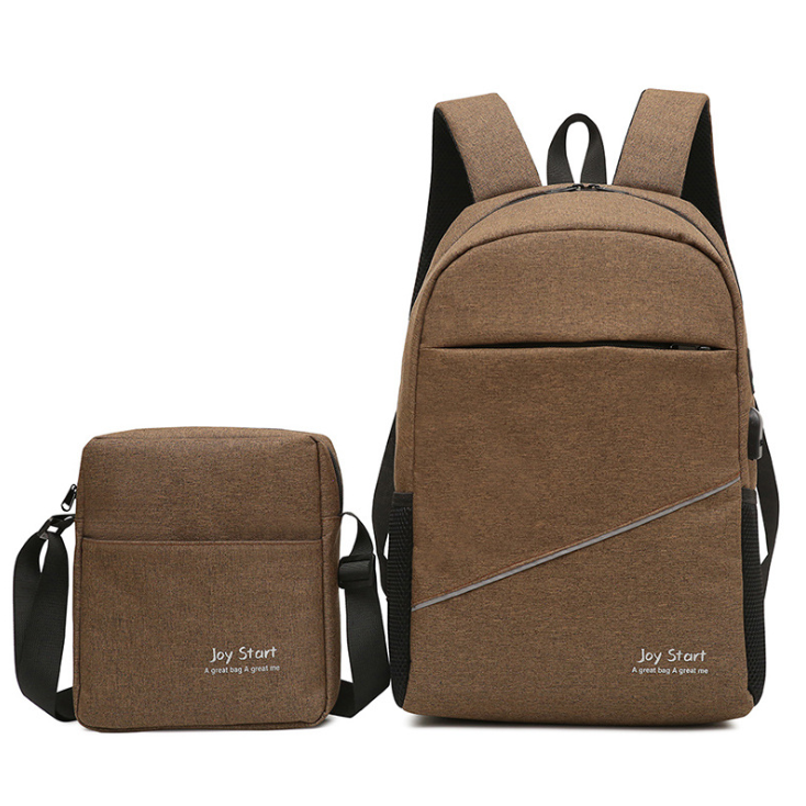 Foreign Trade Explosion Source Leisure Travel Shoulder Backpack Male Multifunctional Korean Laptop Bag and Bookbag Wholesale