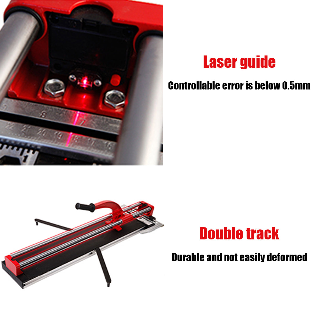 800MM Multifunction High-precision Manual Tile Cutter Tile Push Floor Wall Tile Cutting Machine Glass Tile Cutter