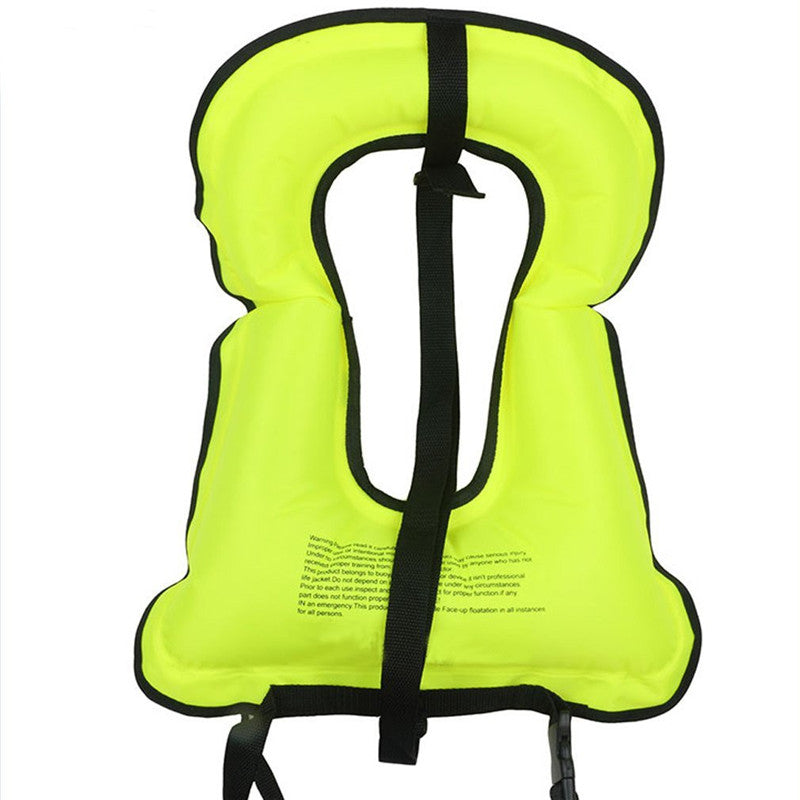 Manual Inflatable Life Jacket Lifebuoy Water Sports Equipment Clothes Vest
