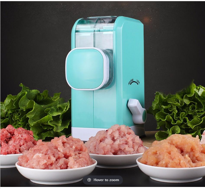 Manual meat grinder home multi-function meat grinder twisting machine stainless steel blade hand-cranked meat