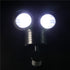 22 LED Solar Powered Double Head Motion Sensor White Light Wall Lamp Outdoor Security Flood Light