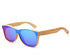 Unisex Full Bamboo Frame Polarized Sunglasses UV400