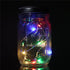 Christmas light Solar Power Hanging Glass Jar Lamp 8 LED Beads Garden Courtyard Landscape Decor Light
