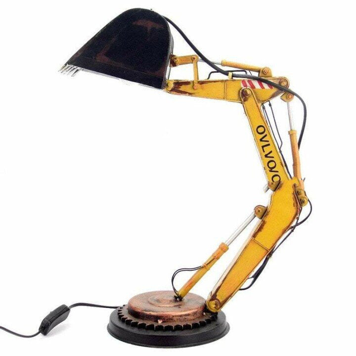 Home Reading Night Light Desktop Decoration Accessories Light Novel Style High-quality Table Lamp Fashion Excavator Lamp