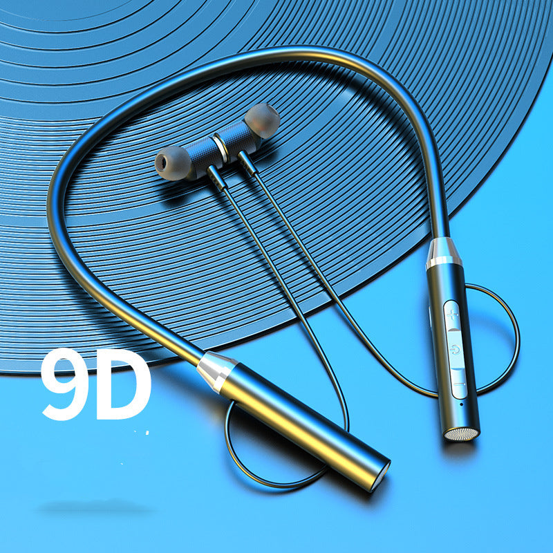 Wireless Bluetooth Headset Neck-mounted Stereo Noise Reduction
