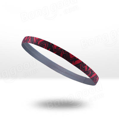 TE560 Outdoor Sport Head Band Absorb Sweat Printing Cycling Playing Ball Fitness Yoga Hair Band