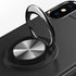 C-KU Protective Case For iPhone XS Max 360º Rotating Ring Grip Kicktand Back Cover