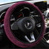 Plush Car Steering Wheel Cover In Winter