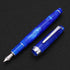 Delike Elegant 0.38mm EF Bent Extra Fine Nib Fountain Pen Silver Clip Financial Pens With Gift Box