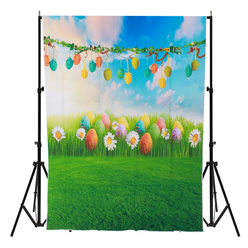 3x5FT Spring Flower Glass Photography Backdrop Background Studio Prop