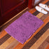 KCASA KC-334 40x60cm Chenille Rough Thick Hair Soft Mat Machine Washable Bathroom Anti Slip Absorbent Carpet Doormat