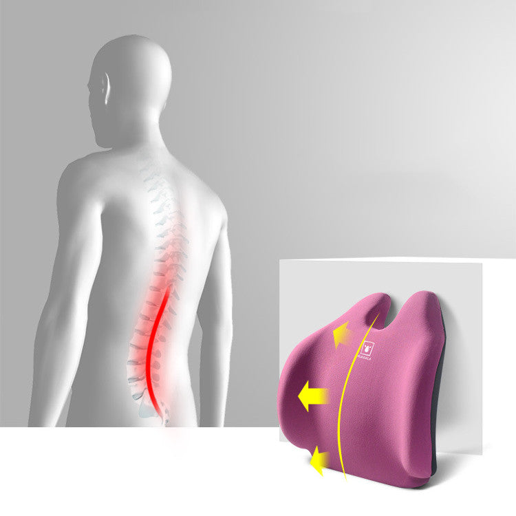 Car Waist  Lumbar Cushion Office Backrest
