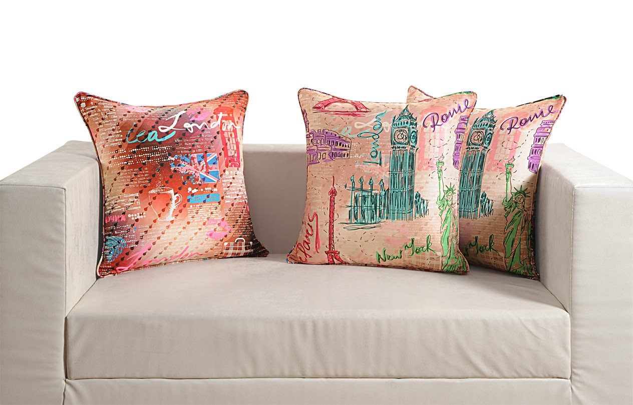 DIGITAL MULTI COLOR CUSHION COVER - Flickdeal.co.nz