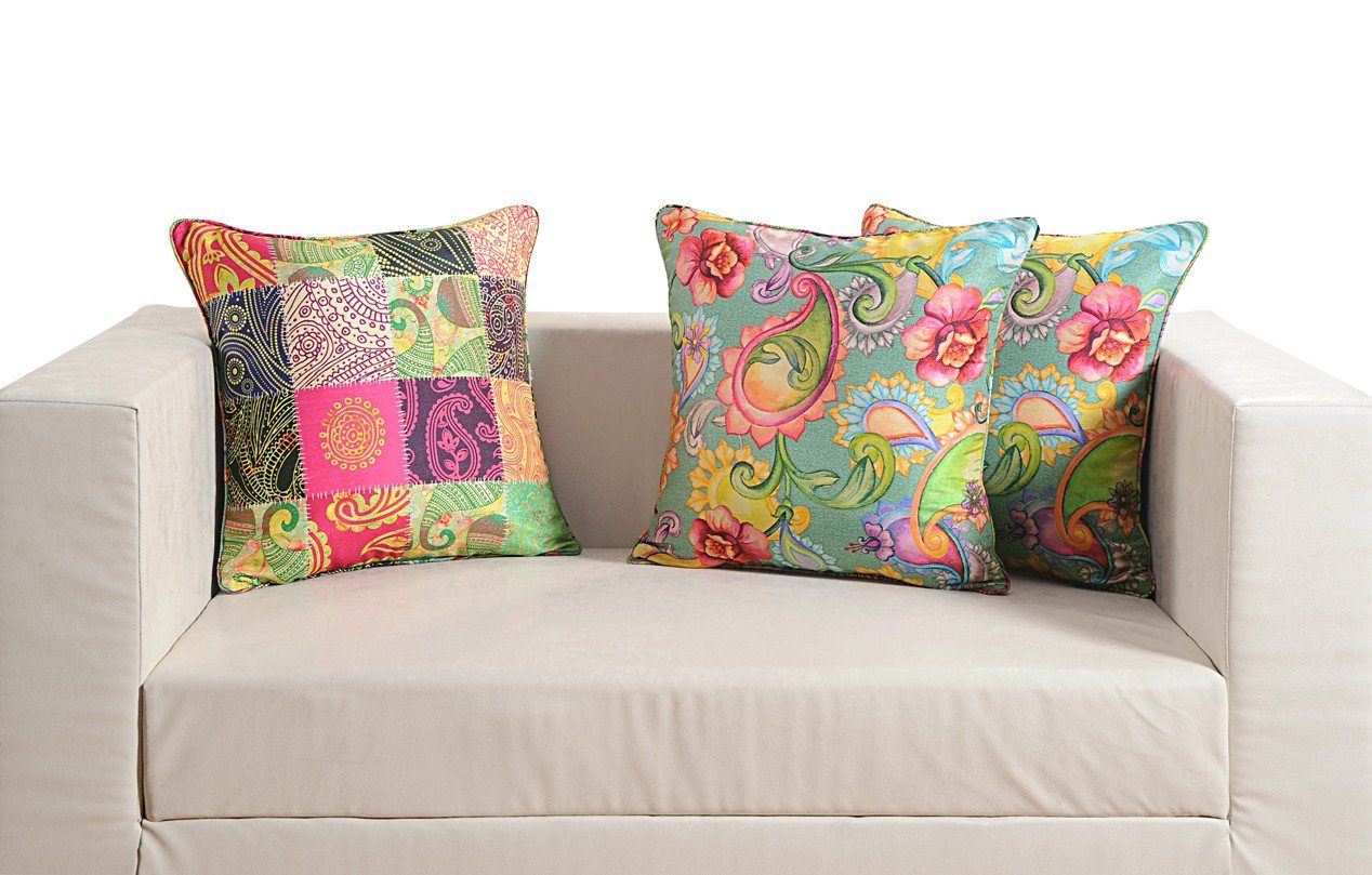 MULTI COLOR CUSHION COVER 1208 - Flickdeal.co.nz