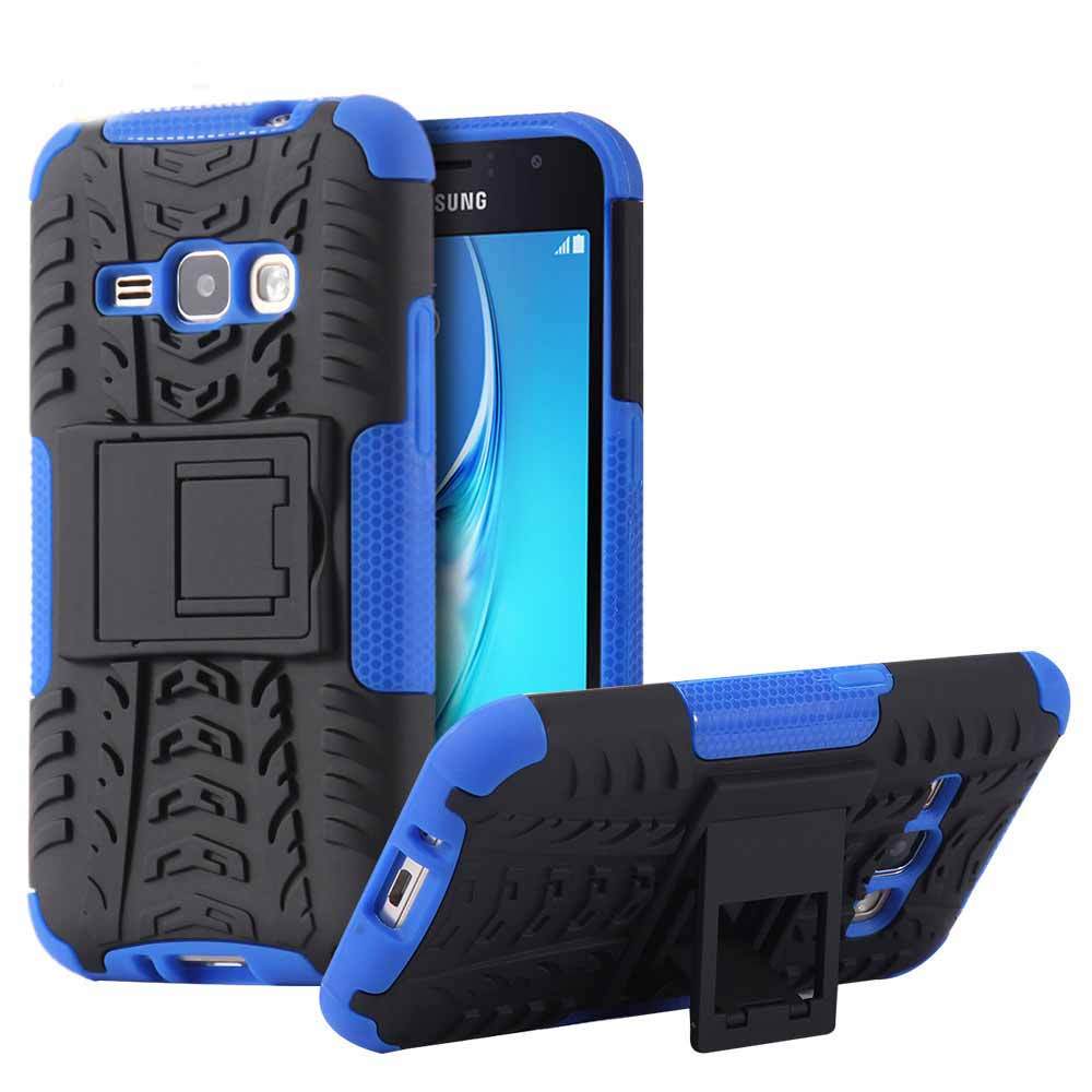 Armor Case For Samsung Galaxy With Kickstand Holder Shockproof  Cover For Samsung J1  J5  S7 S6 Edge Plus S8 S8 Plus - Flickdeal.co.nz