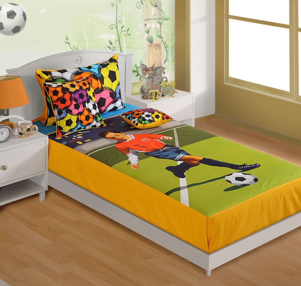 CANOPUS KIDS BED LINEN - FOOTBALL - Flickdeal.co.nz