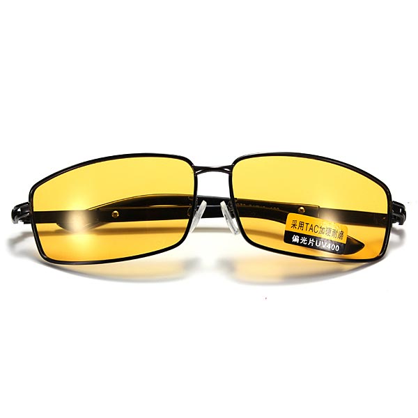 Polarized UV400 Sun Glassess Night Vision Driving Eyewear Shade Glasses 
