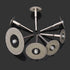 Drillpro 10pcs Diamond Cutting Discs Cut Off Wheel Set For Dremel Rotary Tool 