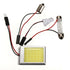 T10 Dome BA9S Festoon Car License Plate COB LED Light Lamp White