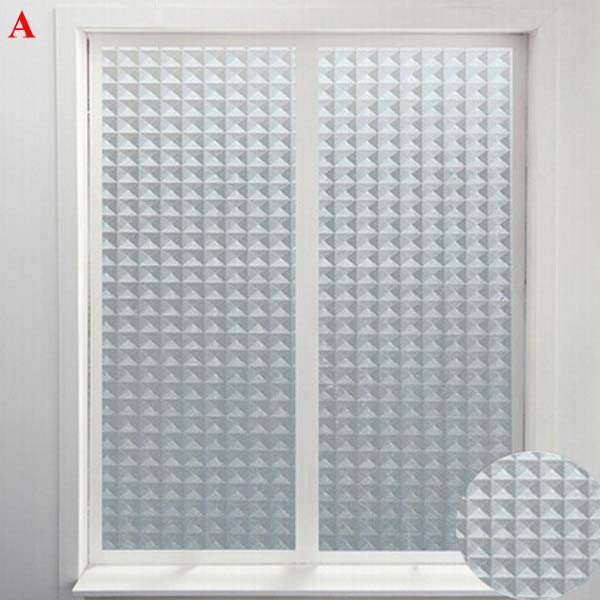 200x45cm Scalable Printed Frosted Window Stickers Non-transparent
