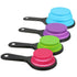 8pcs Silicone Colorful Collapsible Measuring Cups Spoons Kitchen Tool Cream Cooking Gadget