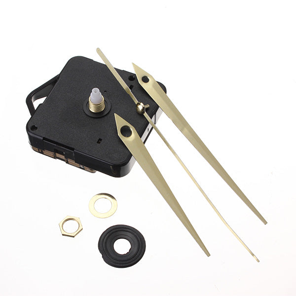 DIY Gold Hands Quartz Clock Movement Mechanism Parts Tool Set
