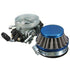 Carb Carburetor+Air Filter For 49cc 50cc 60 66 80cc 2 Stroke Motorized Bike