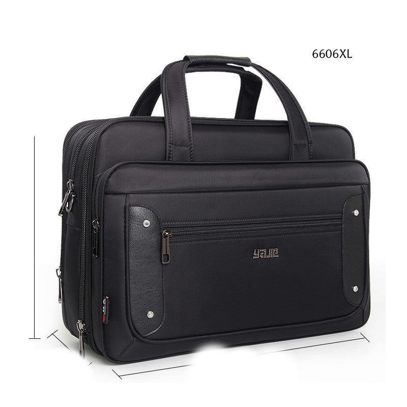 Business Men's Laptop Bag Shoulder Texture
