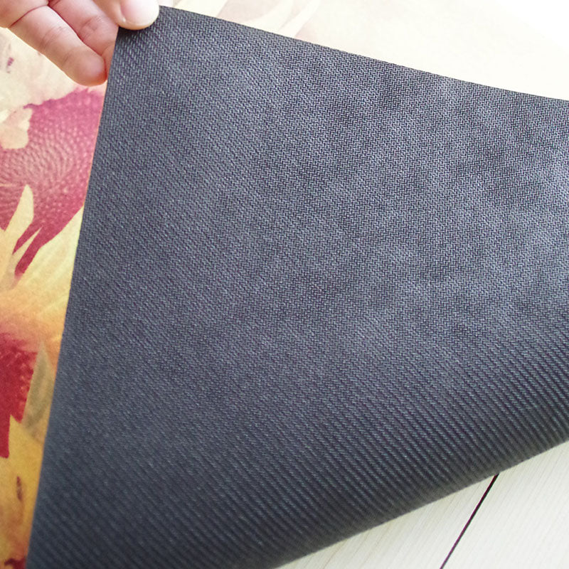 Honana WX-340 Summer Ice Print Rubber Floor Carpet Soft Home Doormat Non-slip Bathroom Rug 