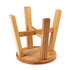 Circular Solid Wooden Stool Small Bench Sofa Tea Table Chair Shoe Bench Stool for Children'S Adult Stool Living Room