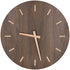 Fashionable Nordic Minimalist Wooden Wall Clock Living Room Round Wooden Clock Household Round Wooden Table Creative Wall Clock Living Room