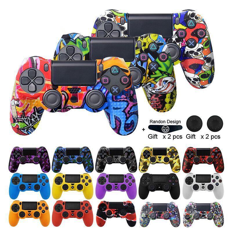 Handle Protective Cover Pure Color Camouflage Silicone Cover