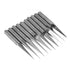 Wolike 10pcs 3.175mm Shank 0.1mm V-shape Carbide PCB Engraving Bits 10 Degree Cutter PCB Drill Bit