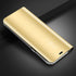 Plating Mirror Window View Kickstand Magnetic Flip Protective Case For iPhone 7 Plus/8 Plus