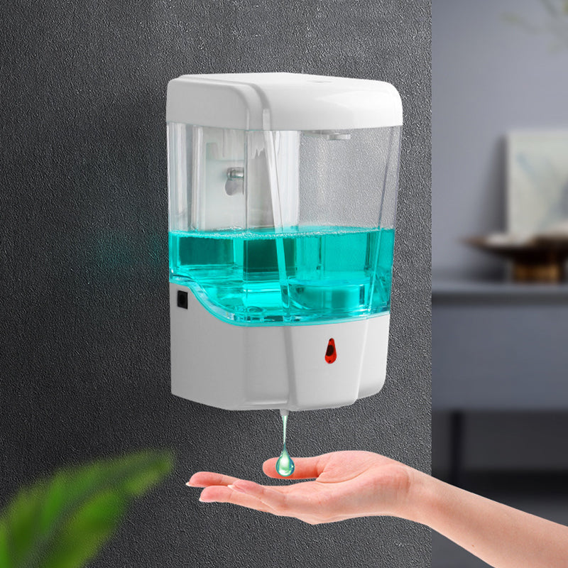 Xiaowei X9 800ml Intelligent IR Sensor Liquid Soap Dispenser Hand Sanitizer Shampoo Body Wash Soap Container for Batehroom Kitchen Hotel Restaurant School Hospital