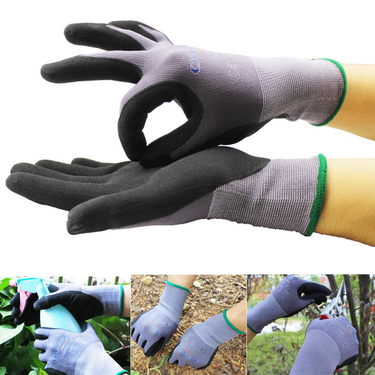 Outdoor Garden Protective Gloves Wear-resistant Breathable Glove for Housekeeping Mechanical Works