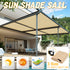 Sun Shade Sail Balcony Bonsai Awning Canopy Sunproof Netting Anti UV Mesh Decorations