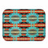 Honana BX-29 40x60cm 3D Painting Spiral Pattern Coral Fleece Mat Absorbent Bathroom Anti Slip Carpet