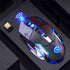 YINDIAO A4 2.4G Wireless Gaming Mouse Ergonomic 6 Buttons LED 1600DPI Computer Rechargeable Gamer Mice Silent Mouse for PUBG FPS Games