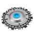 Drillpro 4 Inch 14 Teeth Grinder Chain Disc 16mm Arbor Wood Carving Disc For 100/115 Angle Grinder