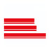 Universal GT D-345 Car Auto Hood Vinyl Stickers Engine Cover Stripe Decals